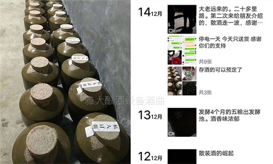 25-90后釀酒小白用釀酒蒸餾設(shè)備做酒1年，散酒50元斤，生意火爆！1